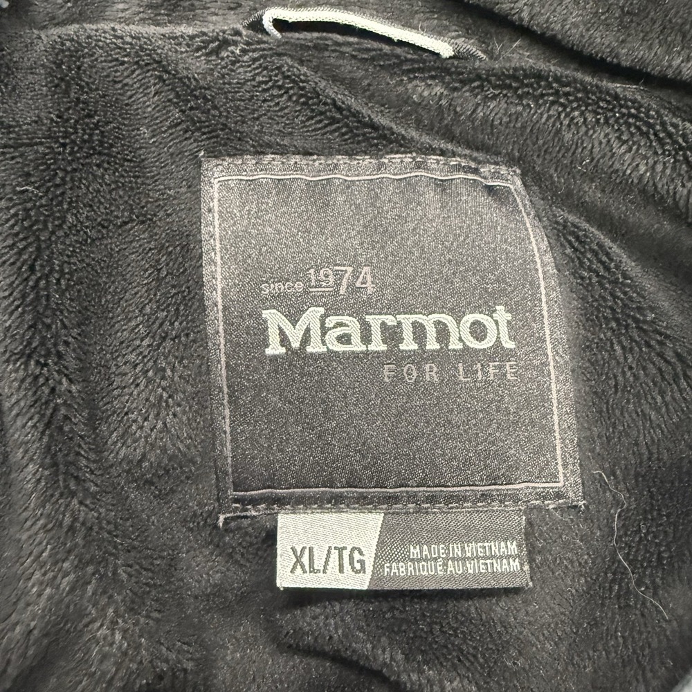 Marmot Women's Montreal Down Puffer Jacket Grey Size XL DEFECTS - Picture 10 of 16
